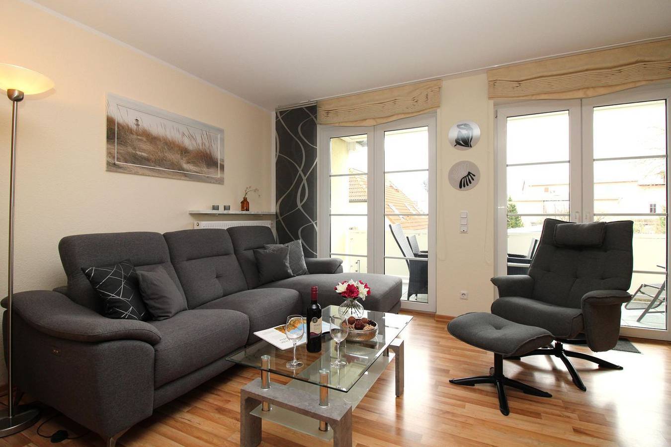 Appartement entier, Haus Eichsfeldia We 8: strandnah (2 Min.), sonnige und freundliche 2-Zimmer-Fewo in Ostseebad Kühlungsborn, Kühlungsborn