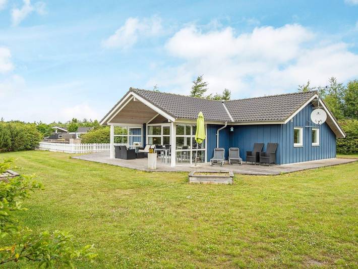 Vakantiehuis voor 6 personen, met Terras en Sauna in Ringkøbing fjord