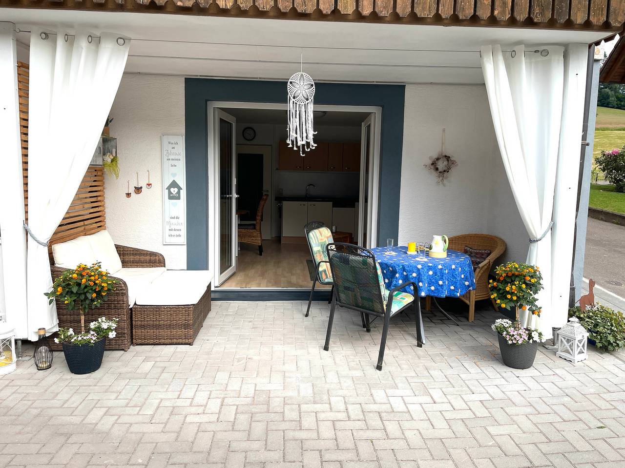 Ganze Wohnung, Ferienwohnung 'Morgensonne' mit Privatterrasse und Wlan in Gutach im Breisgau, Südschwarzwald