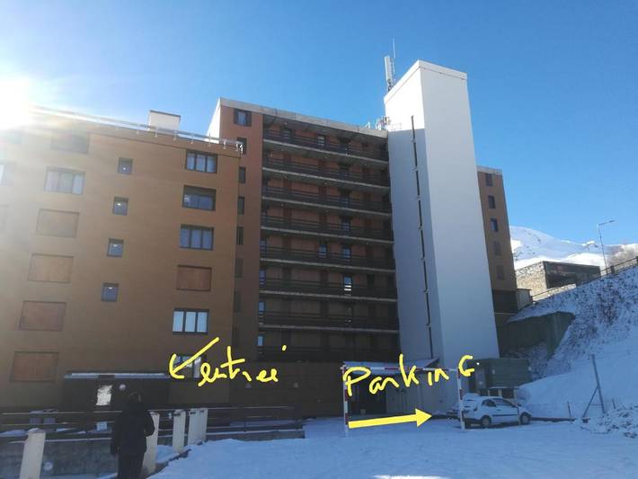 Gîte pour 5 personnes, avec vue et balcon à Gouaux-de-Larboust