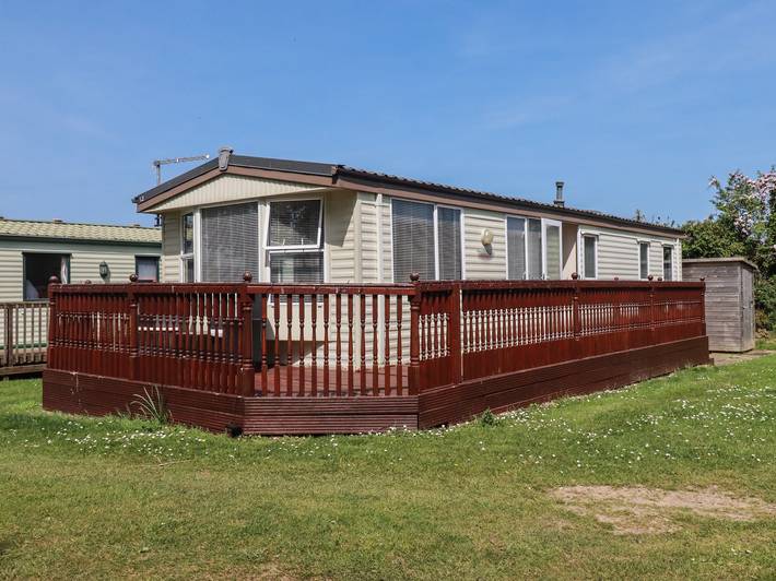 Caravane pour 4 personnes, avec piscine et jardin à Cornouailles