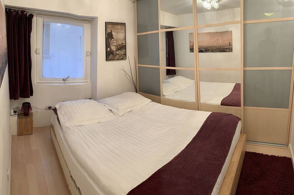 Entire apartment, Charming apartment with terrace, steps from Notre-Dame in Paris, Ile de France