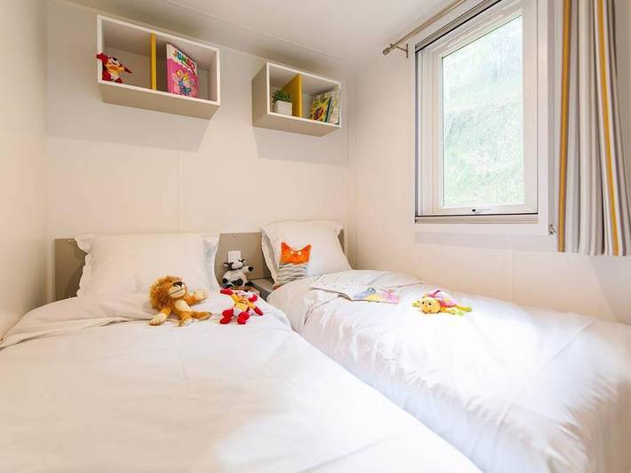 Mobil home pour 6 personnes, avec bassin pour enfant à Boofzheim - 3