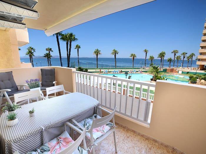 Appartement de vacances pour 4 personnes, avec vue sur l’océan ainsi que piscine et balcon/terrasse - 1