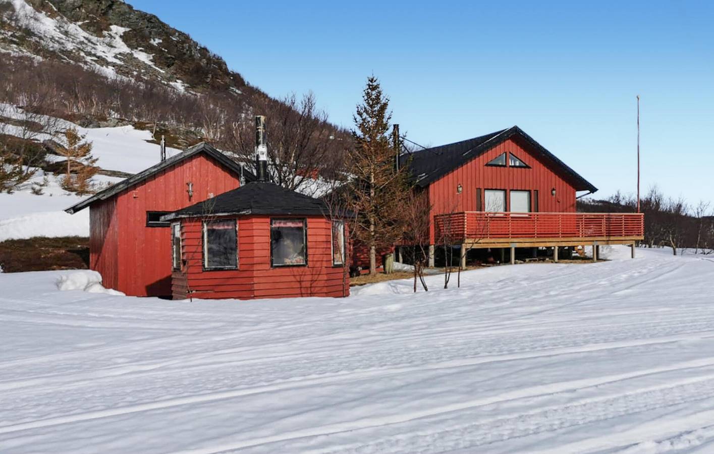 Ferienhaus für 6 Personen mit Garten in Måsøy