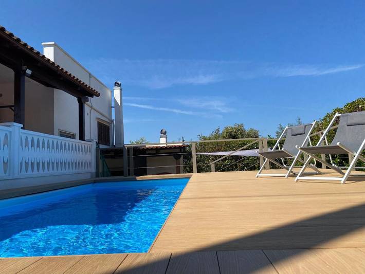 Location de vacances pour 6 personnes, avec piscine et jardin à Impalata - 4