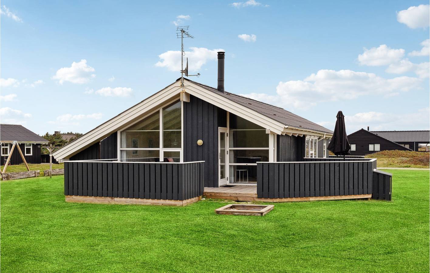 Ferienhaus für 12 Personen mit Sauna in Langerhuse, Harboøre