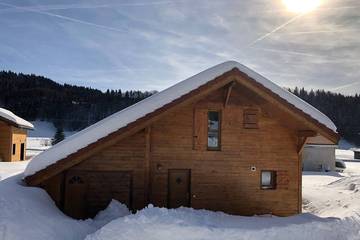 Gîte pour 7 personnes, avec jardin et balcon à Lamoura