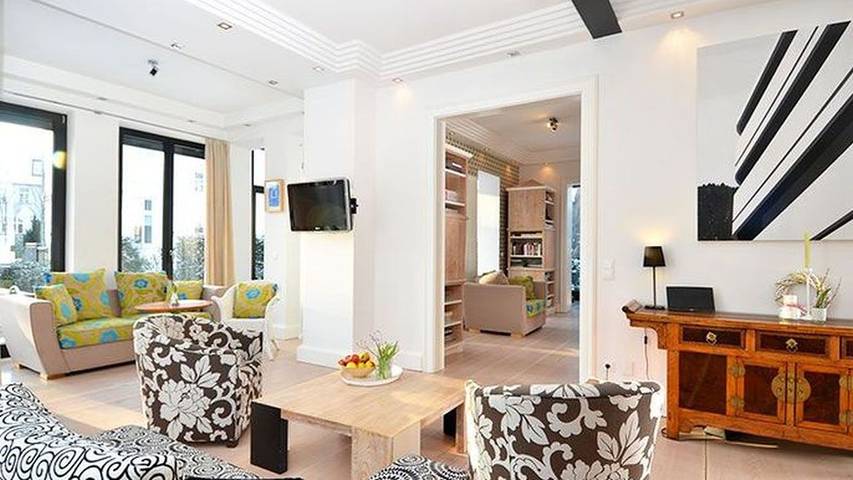 Ferienhaus für 6 Personen, mit Balkon und Sauna sowie Garten und Pool in Binz - 4