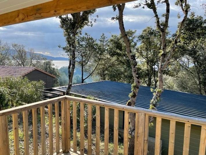Camping l'Esplanade - Mobilheim 4 personen - Ohara Confort - 2 Zimmer in Cappiciolo, Olmeto