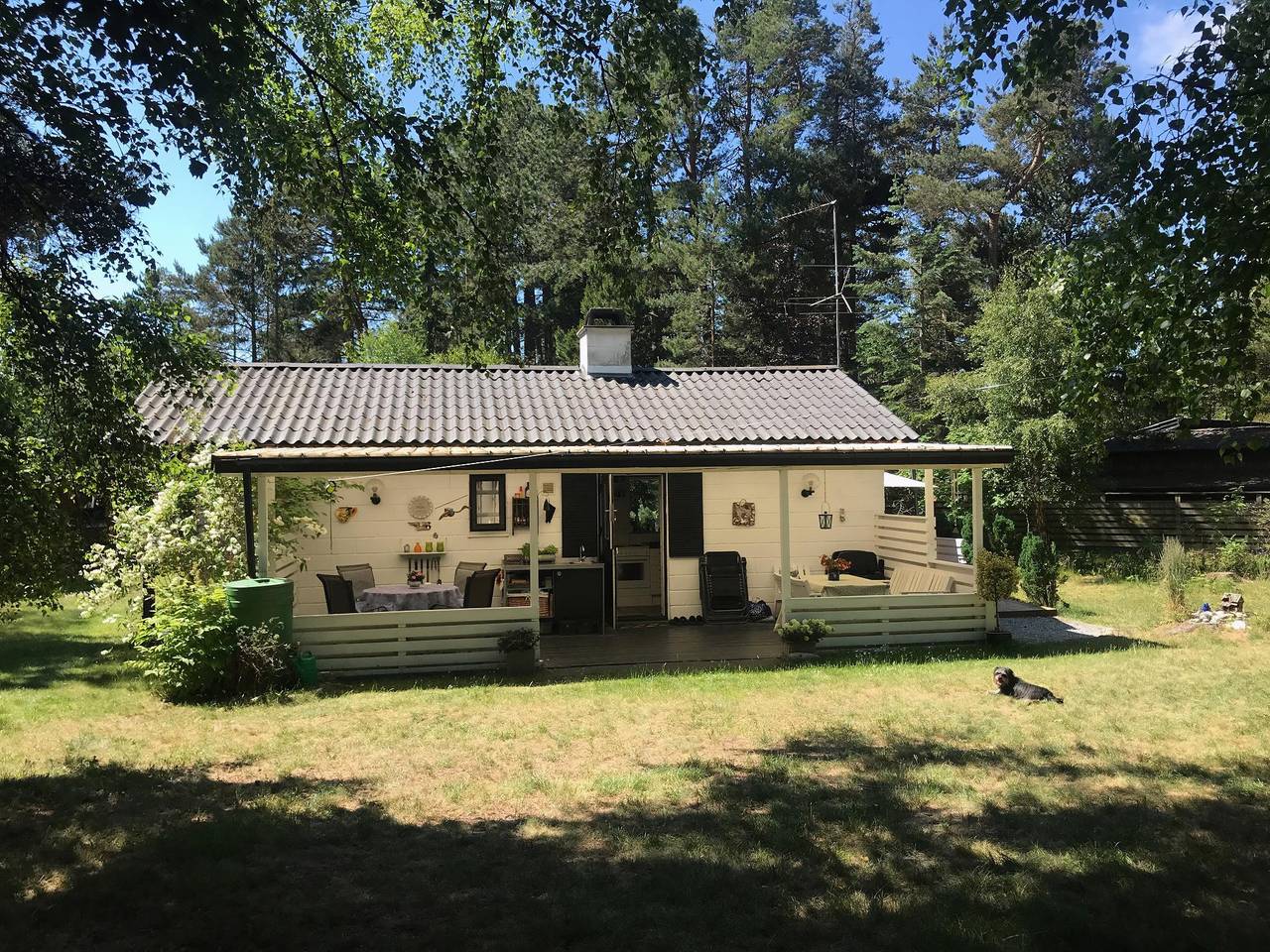 Gemütlich saniertes Haus auf großem Privatgrund in Gudmindrup Lyng, Højby