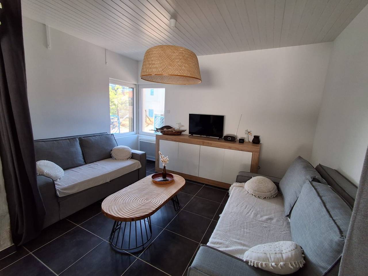 Maison de vacances 'Ca M'Suffit' avec piscine privée chauffée, terrasse et jardin in La Tranche-sur-Mer, Vendée
