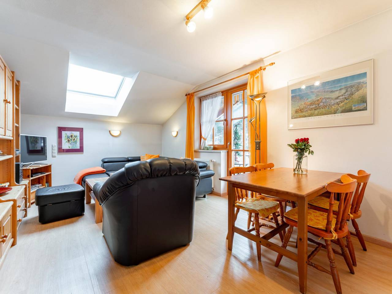 Ganze Wohnung, Attraktive Wohnung mit zwei Balkonen in Hüttschlag, Ski Amadé