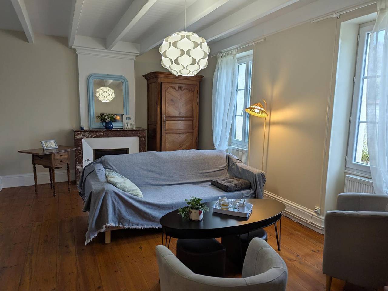 Gîte Xviiie rénové avec grand jardin, au cœur du vignoble de Cognac in Lignières-Ambleville, Charente