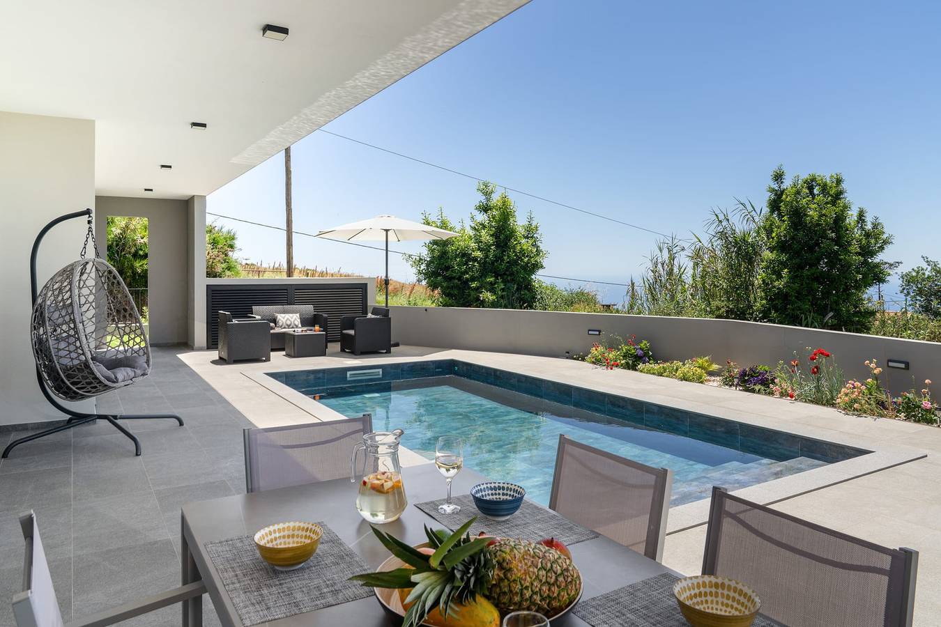 Villa für 6 Personen mit Pool in Ponta do Pargo, Madeira