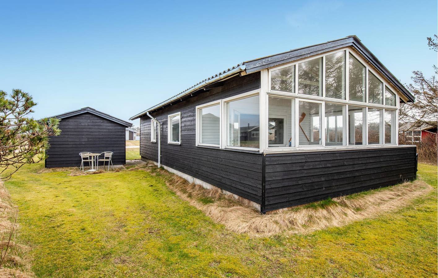 Vakantiehuis voor 4 personen met terras in Lønstrup, Hjørring en omgeving