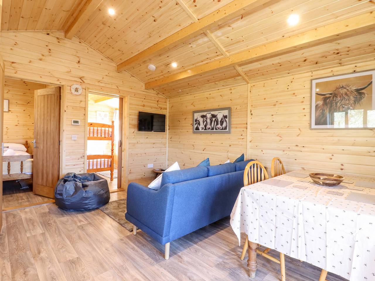 Lodge für 4 Personen mit Garten in Suffolk