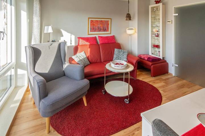 Ferienwohnung für 3 Personen, mit Balkon in Norddeich