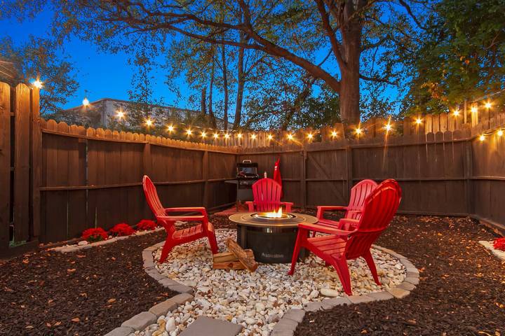 Vacation house for 10 people, with yard and view, with pets in Alabama