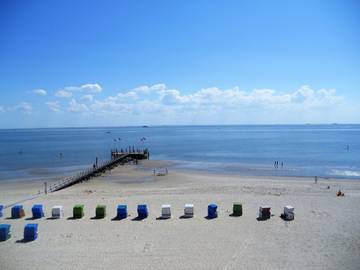 Ferienwohnung für 3 Personen, mit Balkon und Meerblick in Wyk auf Föhr (Stadt)