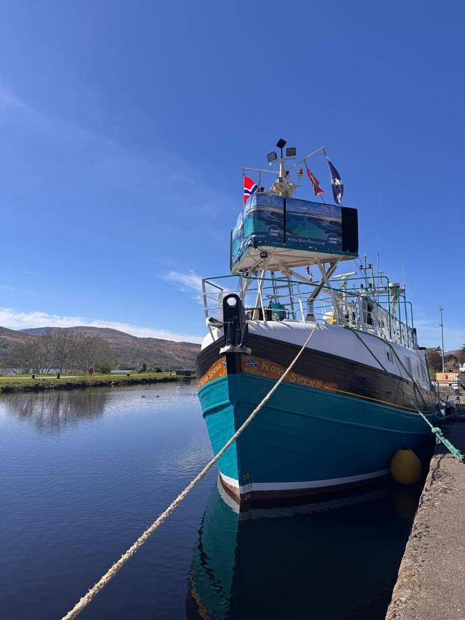 Boot für 2 Personen, mit Terrasse in Schottland