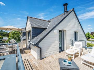 Gîte pour 6 personnes, avec balcon à La Trinité-sur-Mer