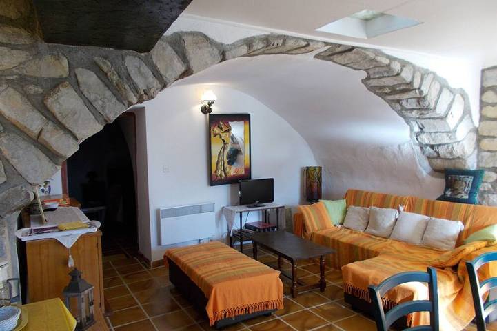 Maison de vacances pour 5 personnes, avec balcon et jardin à Lagorce