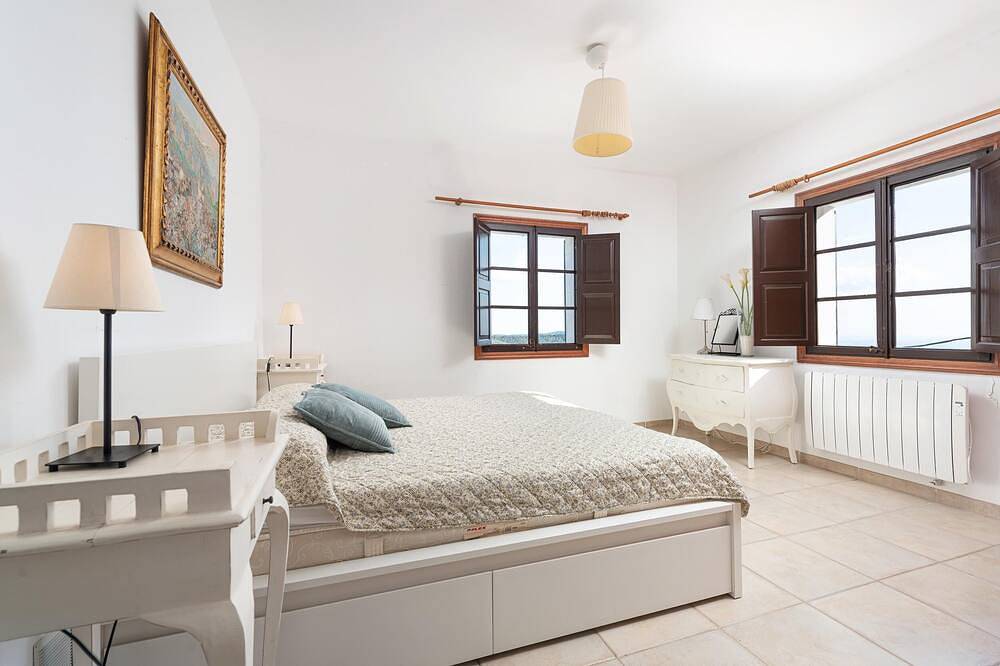 Can Cabellut - Villa mit privatem Pool und Bergblick - Kostenloses Wlan in Galilea, Puigpunyent