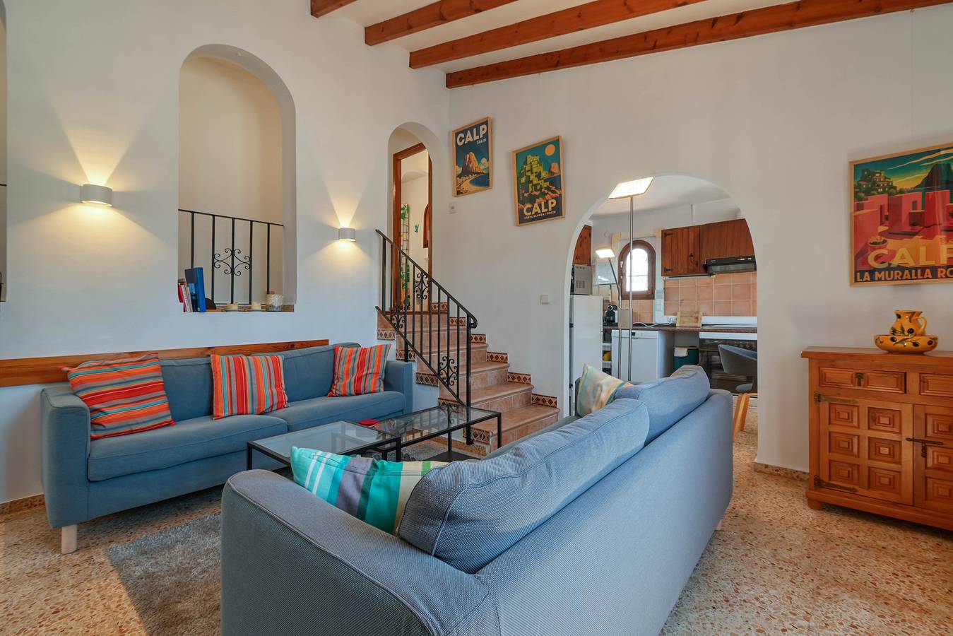 Charmante maison de vacances et chalet, avec piscine et vue imprenable in Fanadix, Benissa