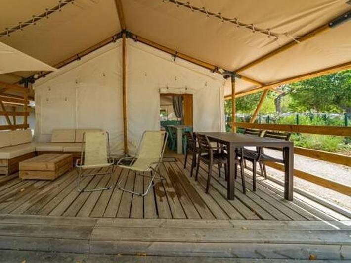 Zelt für 6 Personen, mit Kinderpool in Riccione - 2