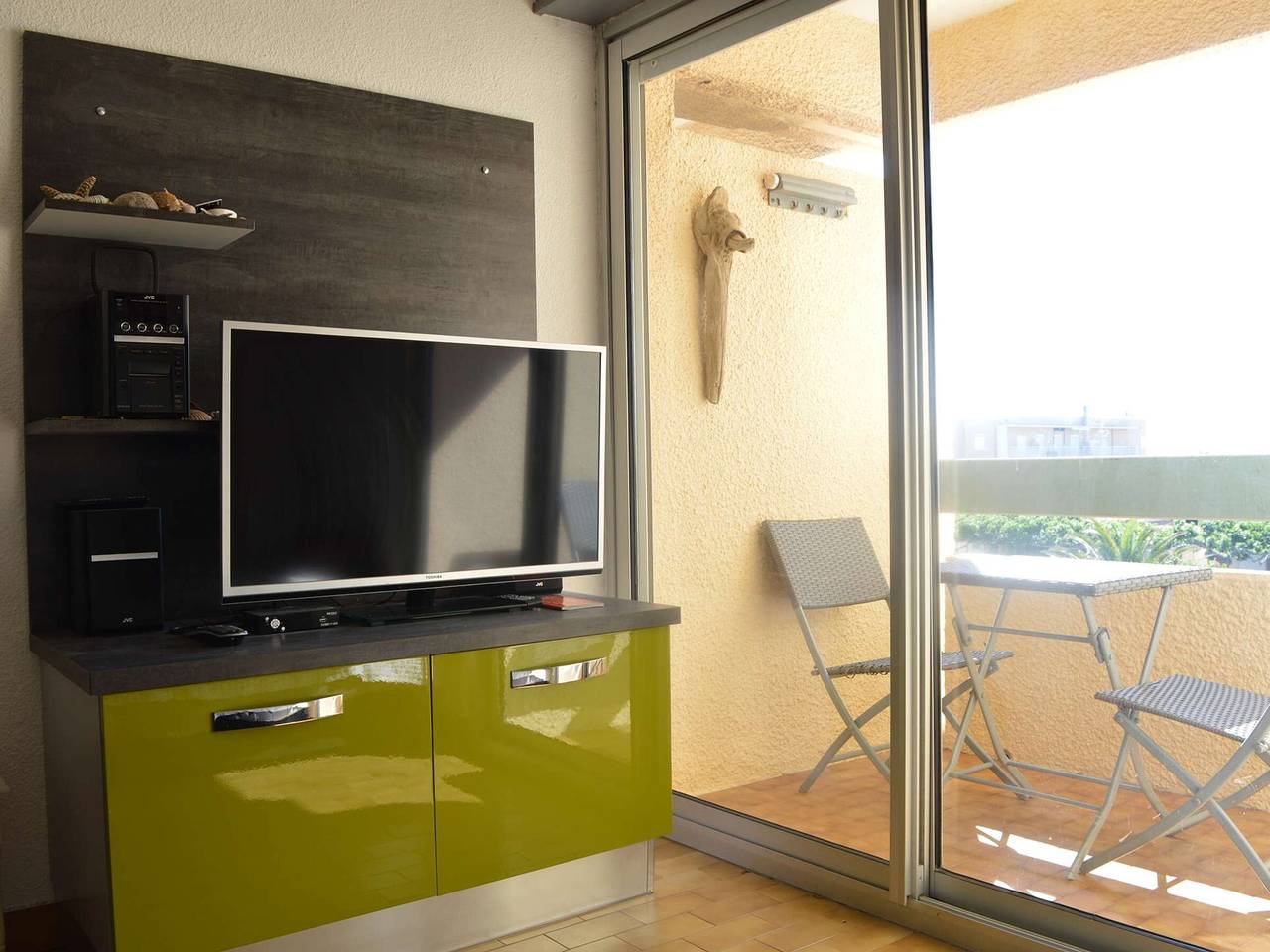 Ganze Wohnung, 2-Zimmer Wohnung für 4 Personen, 200m vom Strand, Narbonne Plage in Narbonne Plage, Narbonne