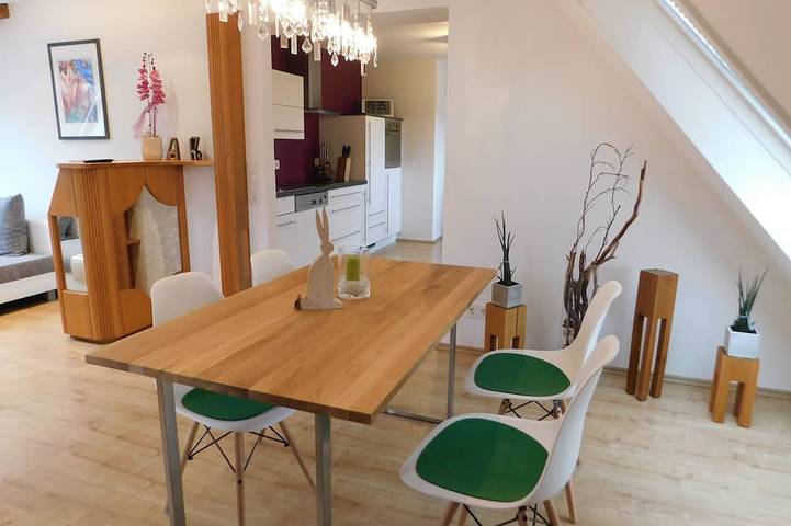 Ferienwohnung für 2 Personen, mit Garten und Balkon in Veringendorf
