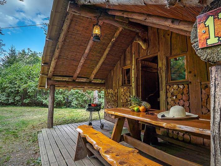 Camping Les Castors - Insolite 6 personnes - Cabane Bûcheron 6 pers in Burnhaupt-le-Haut, Région de Thann