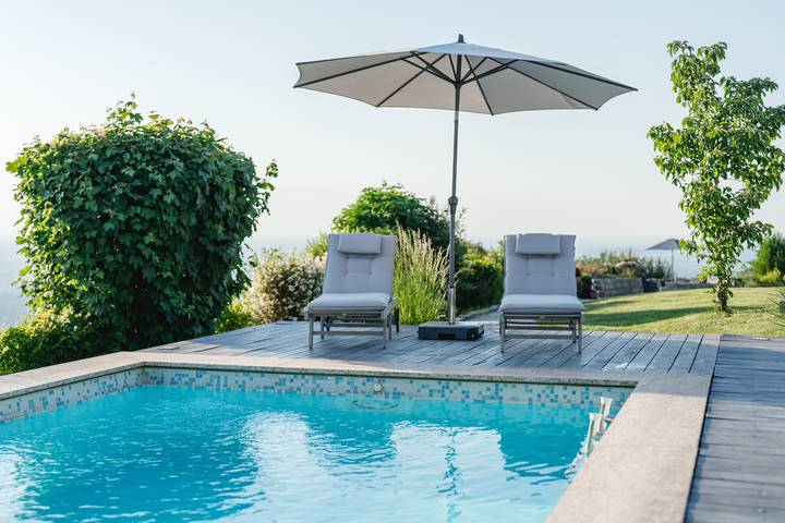 Ferienhaus für 6 Personen, mit Sauna und Pool sowie Garten und Seeblick im Chiemgau - 2