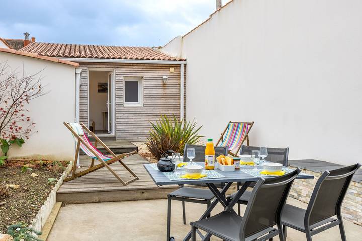 Maison de vacances pour 4 personnes, avec jardin, adapté aux familles aux Les Sables-d'Olonne