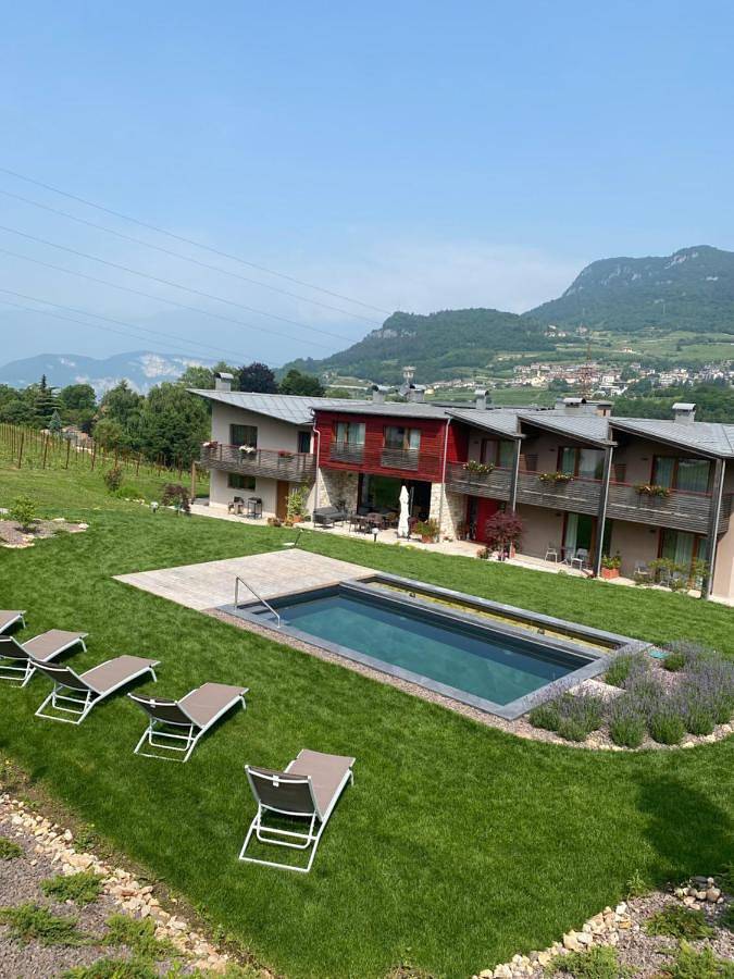 Privatzimmer für 4 Personen, mit Garten und Ausblick, mit Haustier in Trient - 4