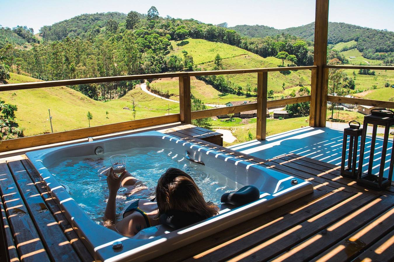 Entire studio, Prana Chalé com Hidromassagem - Águas Mornas - Sc in Santa Catarina