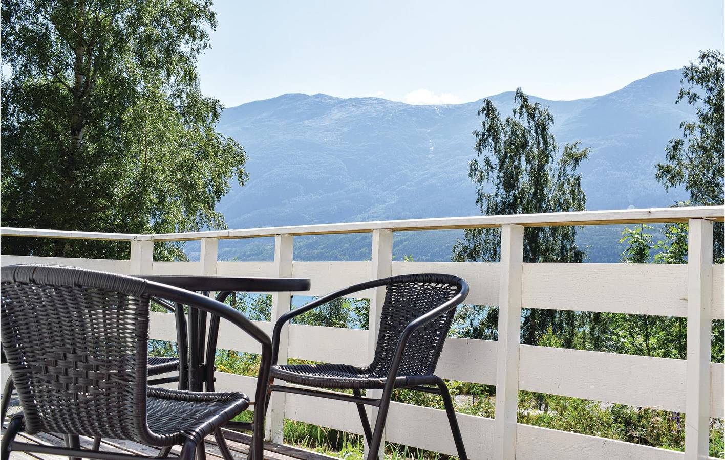 Casa vacanza per 4 persone con terrazza in Hardangerfjord