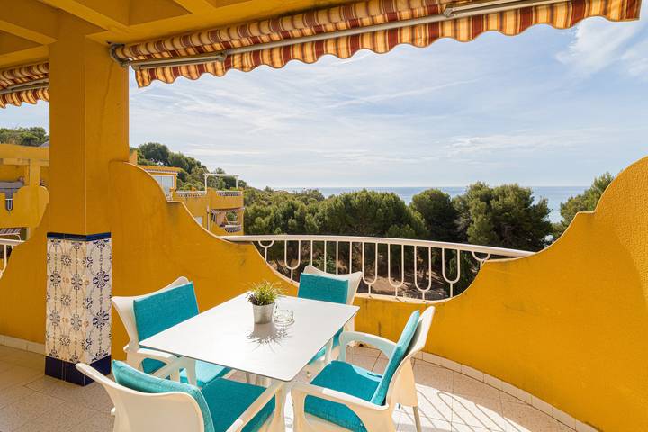 Appartamento per 4 persone, con Balcone e Giardino a El Campello