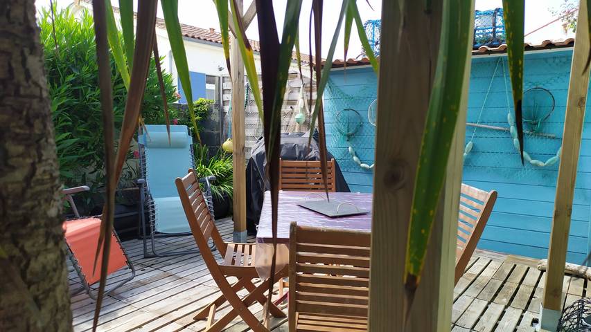 Studio pour 3 personnes, avec terrasse et jardin, animaux acceptés - 1