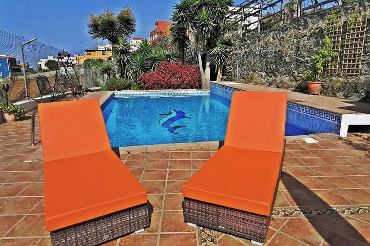 Finca für 4 Personen, mit Whirlpool und Terrasse sowie Garten auf Teneriffa