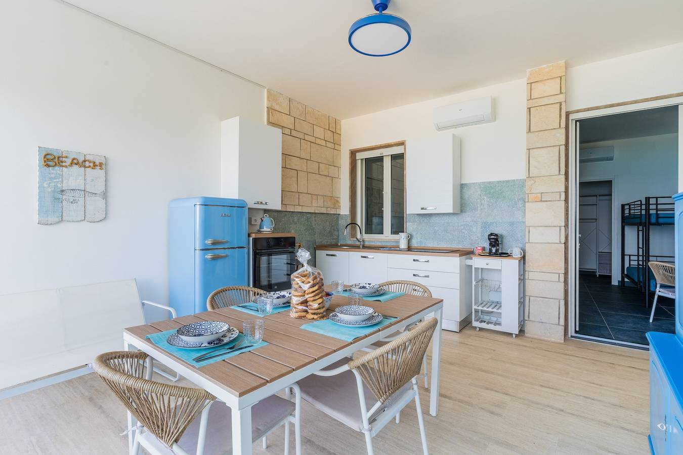 Ganze Wohnung, Apartment 'Best Sunset - Acqua Marina' mit Meerblick, Wlan und Klimaanlage in Gallipoli, Golf von Tarent