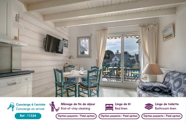 Gîte pour 4 personnes, avec balcon à Batz-sur-Mer - 3