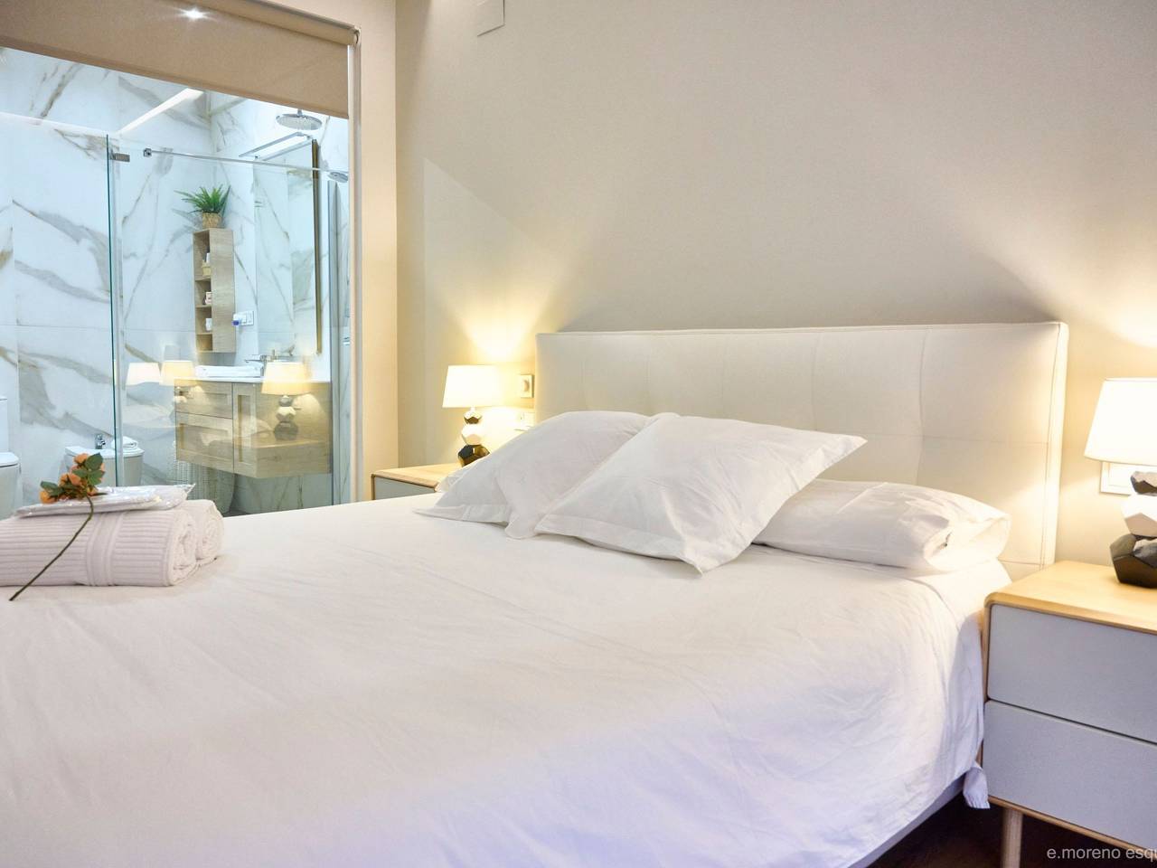 Geheel appartement, Neue Luxus-Suiten im Stadtzentrum von Bilbao, kostenloses Parken in Bilbao, Biskaje
