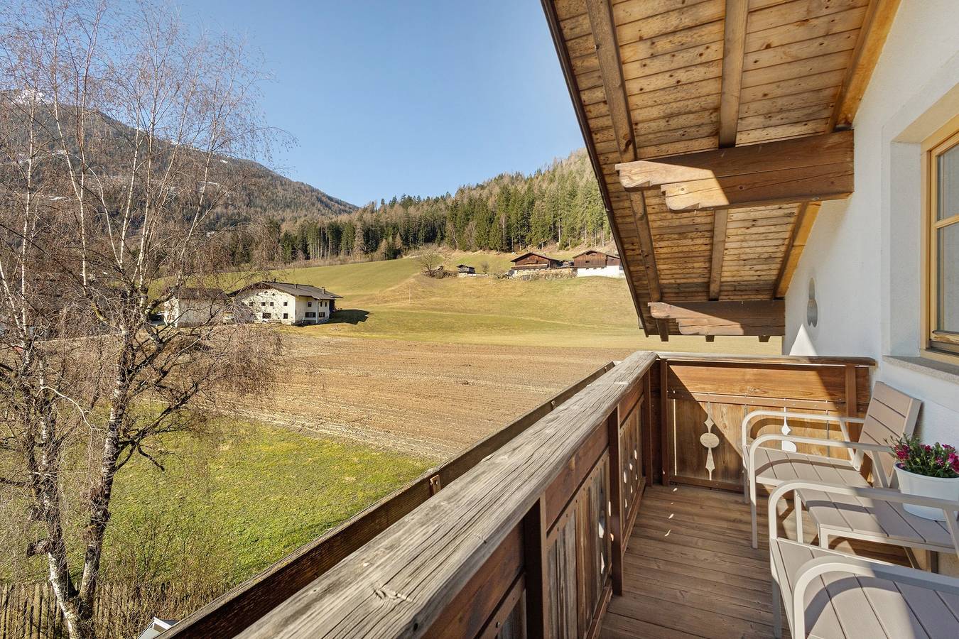 Ganze Wohnung, Apartment 'Grabmairhof Ahrntal' mit Bergblick in Luttach, Zillertaler Alpen