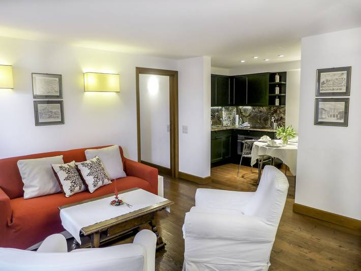 Ferienwohnung für 4 Personen, mit Sauna in St. Moritz