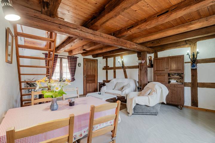 Gîte pour 2 personnes, avec Balcon et Jardin