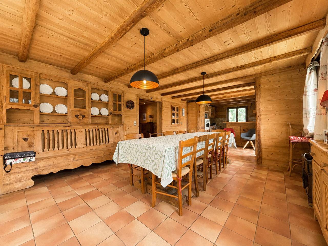 Chalet familiar en Flumet, 8 pers, balcones y jardín in Flumet, Albertville region