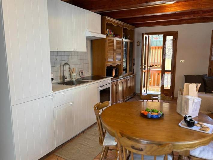 Gîte pour 4 personnes, avec Balcon ainsi que Terrasse et Vue dans Crissolo - 4
