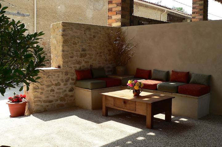 Maison de vacances pour 6 personnes, avec jardin ainsi que piscine et terrasse, animaux acceptés - 1